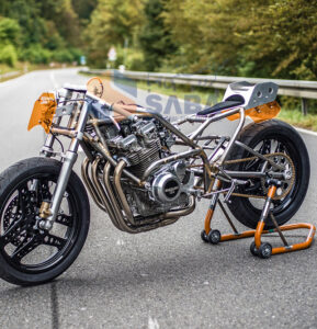 ساخت شاسی موتورسیکلت از لوله مبلی